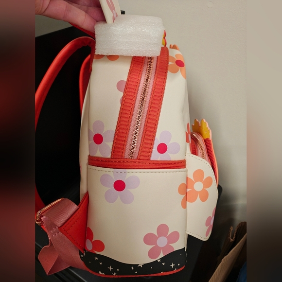 LoungeFly Minnie Mouse Halloween Light Up Backpack - Picture 6 of 6